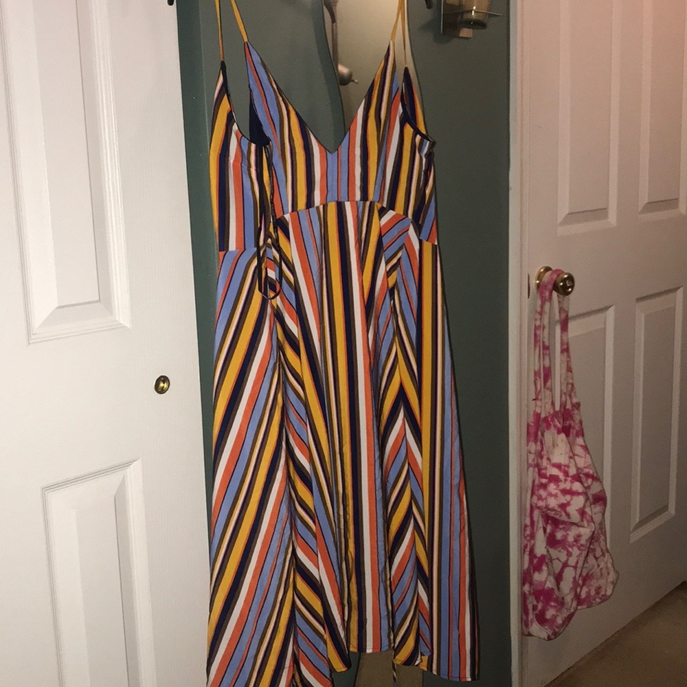 striped dress BRAND NEW STILL HAS TAG.